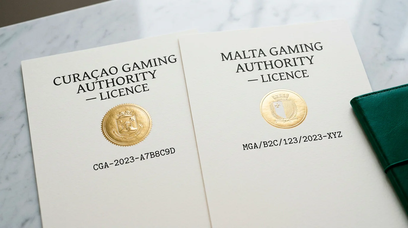 Documenti di licenza Curaçao LOK e MGA per casino online che accettano Neosurf